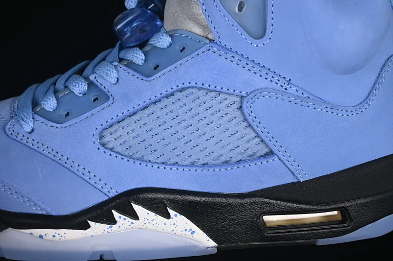 All categories Air Jordan Jordan series basketball shoes Air Jordan 5 OG version Air Jordan 5 Retro "University Blue" AJ5 Joe 5 North Carolina blue DV1310-401